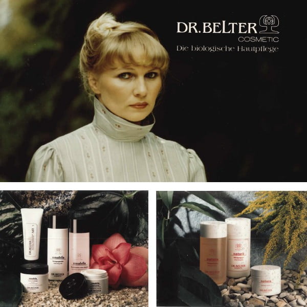 Historia: första annonserna för tyska Dr.Belter Cosmetic