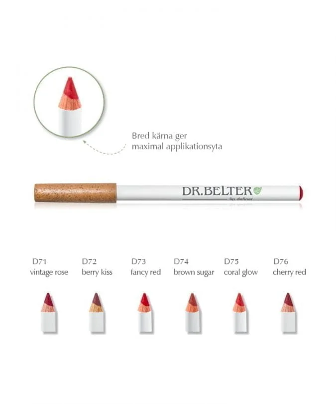 Läppkonturpenna Dr Belter GreenTec Make-up Lip Definer